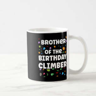 Caneca De Café Irmão Do Climbing De Aniversário Combinando Famíli
