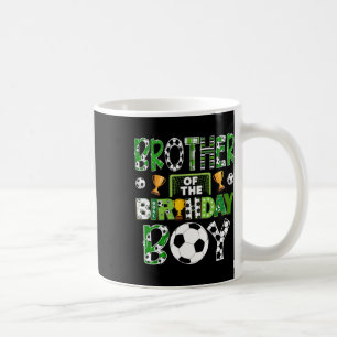 Caneca De Café Irmão Do Jogo De Futebol Do Menino Do Aniversário