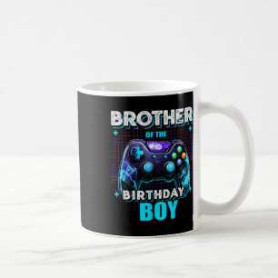 Caneca De Café Irmão Do Menino Do Aniversário Vídeo Familiar Corr