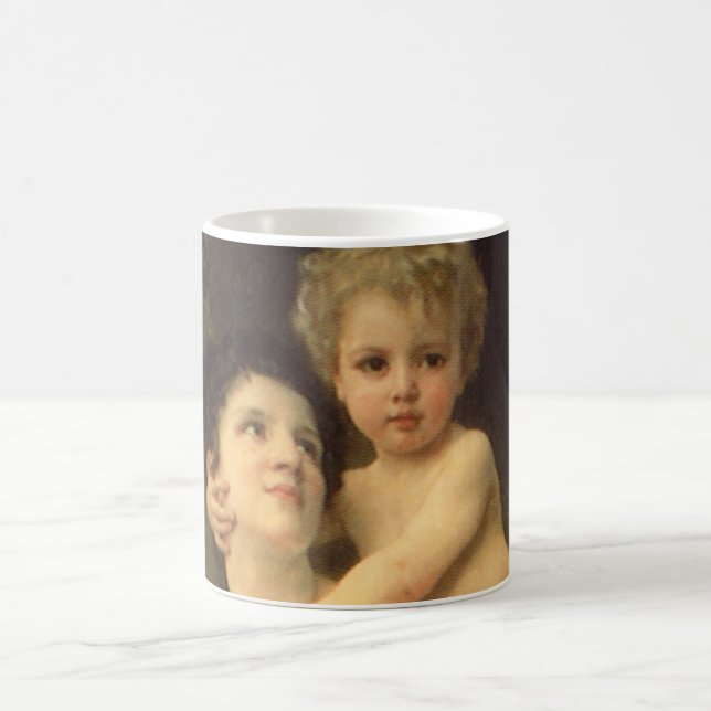 Caneca De Café Irmão e Irmã por William Adolphe Bouguereau (Centro)