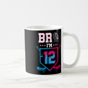 Caneca De Café Irmão eu sou um garoto de 12 anos de hóquei no gel