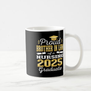 Caneca De Café Irmão Orgulhoso Da Lei Cl De 2025 Que Enfermava O