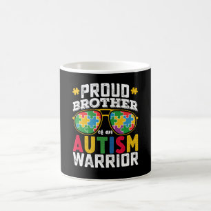 Caneca De Café Irmão Orgulhoso de uma Família de Guerreiros contr