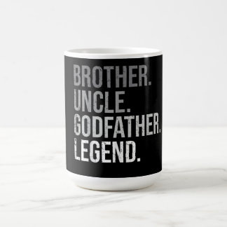 Caneca De Café Irmão Tio Goddad Legend Divertido Melhor Engraçado