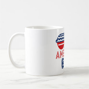 Caneca De Café Irmão totalmente americano