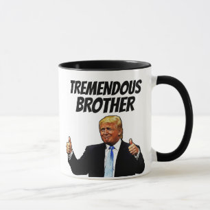 CANECA DE CAFÉ IRMÃO, TRUMP ENGRAÇADO