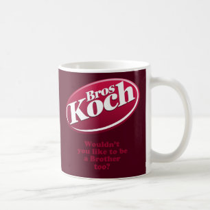 Caneca De Café Irmãos de Koch (escuros)