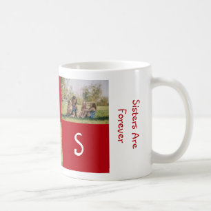 Caneca De Café Irmãs Bonitas São Para Sempre Fotos Personalizadas