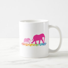 Caneca De Café Irmãs de Elephant Walking