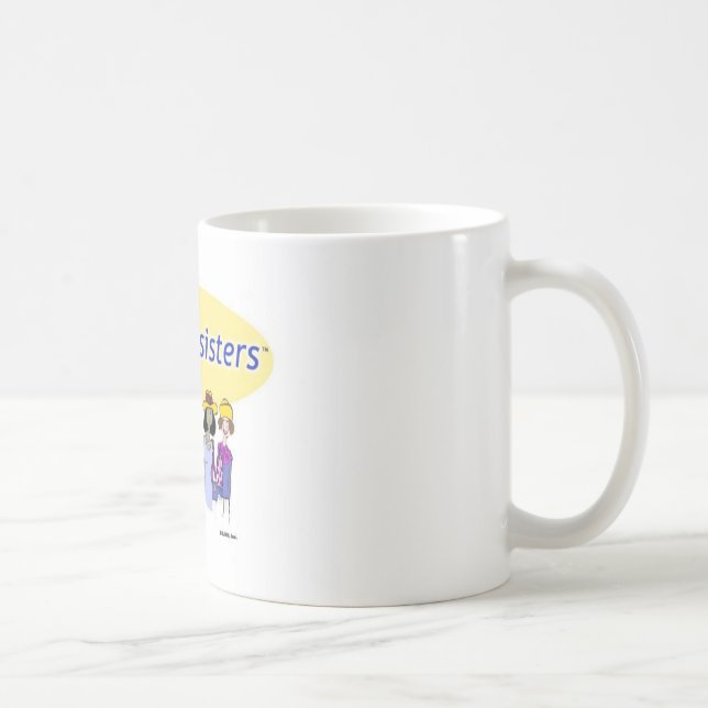 Caneca De Café Irmãs de Yahweh (Direita)