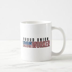 Caneca De Café Ironworker da união