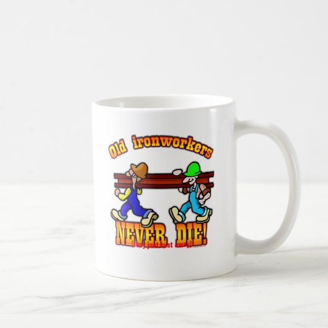 Caneca De Café Ironworkers (Direita)