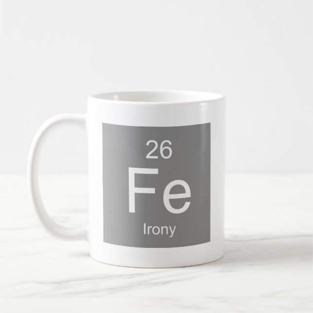 Caneca De Café Irony Element Coffee Mug (Esquerda)