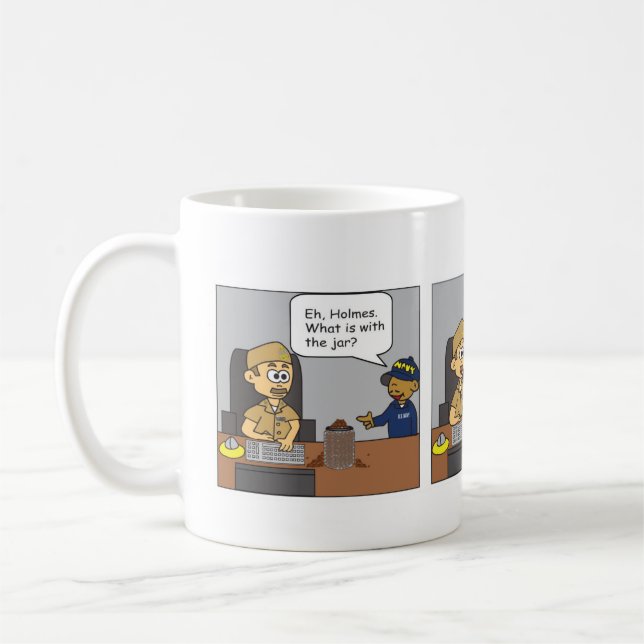 Caneca De Café Irritação Café Bean Jar (Esquerda)