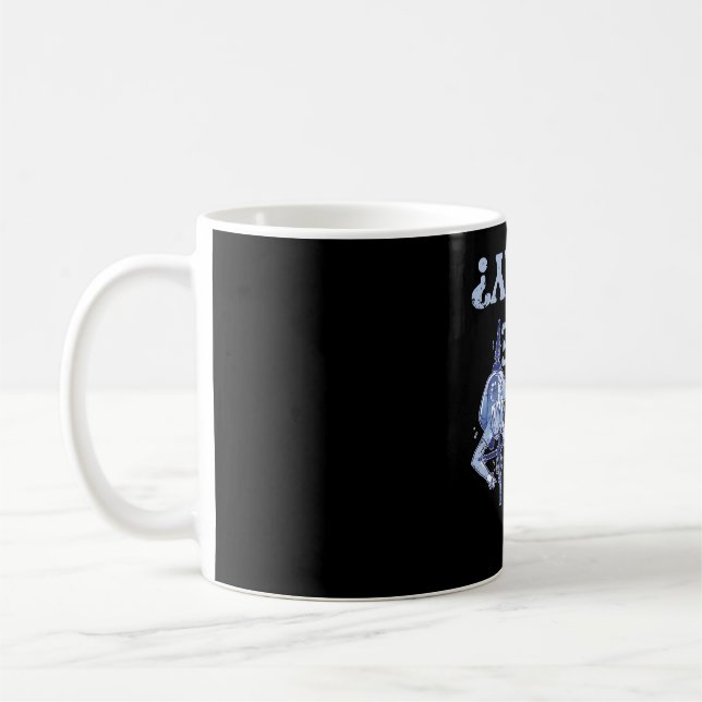 Caneca De Café Is My Bike Okay Road Bike Mountain Bike Bicycle (Esquerda)