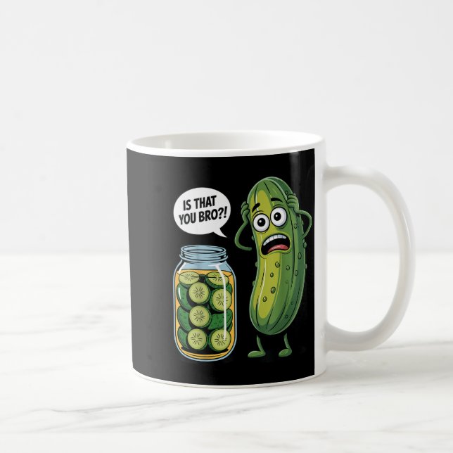 Caneca De Café Is That You Bro_ Humorous Ckle Lovers Funny Cuber  (Direita)