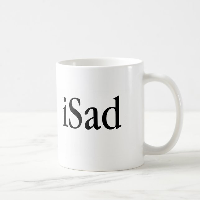 Caneca De Café iSad - adeus Steve (Direita)