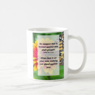 Caneca De Café Isaiah 54:17 Nenhuma arma que se forme contra voc