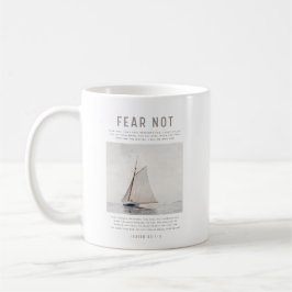 Caneca De Café Isaías 43: 1-3 Não Tenha Medo