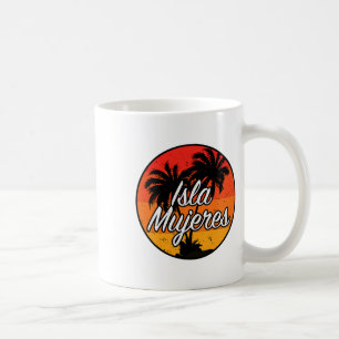 Caneca De Café Isla Mujeres Vacation Viagem Souvenir Gift