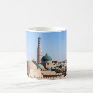 Caneca De Café Islam Khodja Minaret & mesque - Khiva, Usbequistão