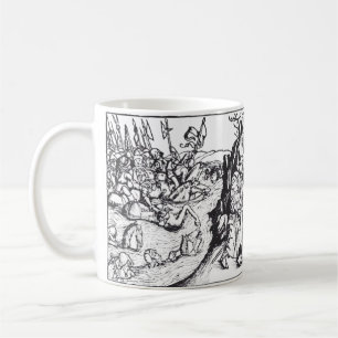 Caneca De Café Israel cruza o Mar Vermelho
