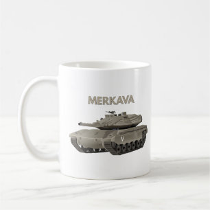 Caneca De Café Israelense Merkava