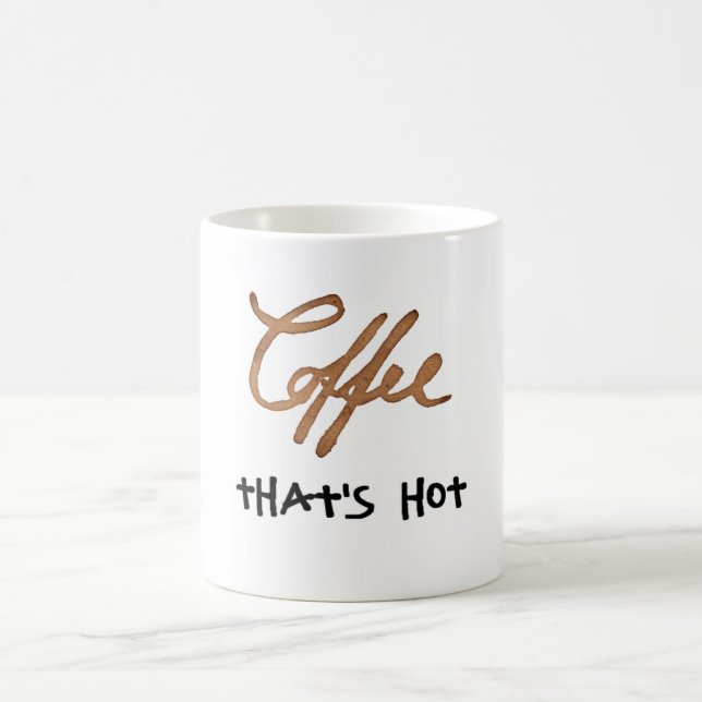 Caneca De Café Isso é quente (Centro)