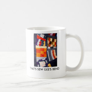 CANECA DE CAFÉ ISSO É SEW GEE A CURVATURA
