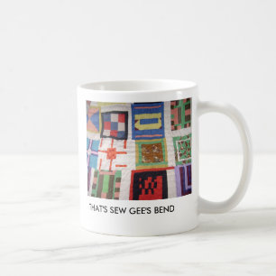 CANECA DE CAFÉ ISSO É SEW GEE A CURVATURA