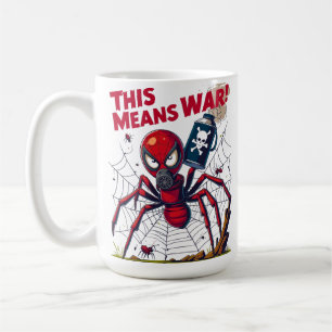 Caneca De Café Isso Significa Guerra! – A Vingança da Aranha