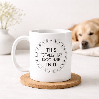 Caneca De Café Isso Totalmente Tem Pelo De Cachorro Nisso Camisa 