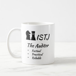 Caneca De Café ISTJ MBTI Myers-Briggs Tipo Personalidade do Indic
