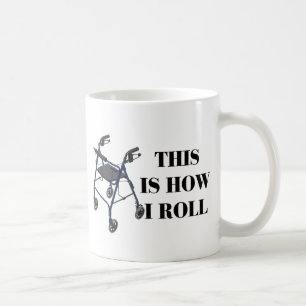 Caneca De Café Isto é como eu rolo o caminhante