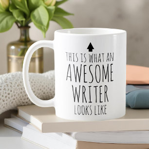 Caneca De Café Isto é Como um Escritor Incrível se Parece