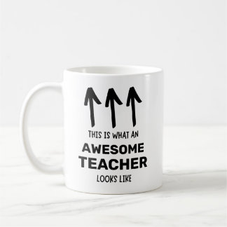 Caneca De Café Isto É Como Um Professor Incrível É