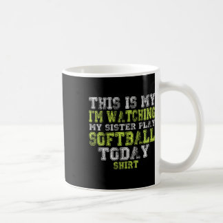 Caneca De Café Isto É Meu Estou Vendo Minha Irmã Jogar Softll Tod