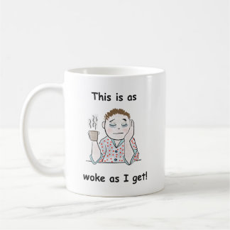Caneca De Café Isto É O Mais Acordado Que Ganho.