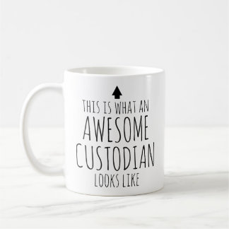 Caneca De Café Isto é o que parece um zelador incrível