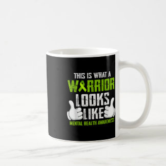 Caneca De Café Isto É O Que Um Guerreiro Parece Saúde Mental Aw