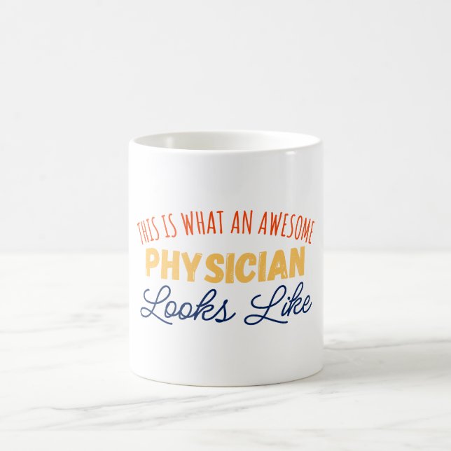 Caneca De Café Isto É O Que Um Médico Fantástico Parece (Centro)