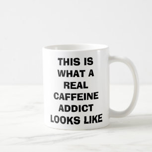Caneca De Café Isto É O Que Um Verdadeiro Viciado Em Cafeína Pare