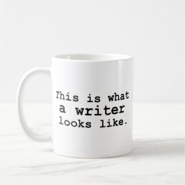 Caneca De Café Isto é que escritor olha como