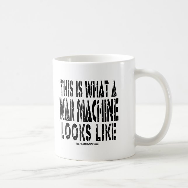 Caneca De Café Isto é que máquina de guerra olha como (Direita)