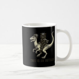 Caneca De Café Isto É Um Despropósito Engraçado Princesa Gato Mon