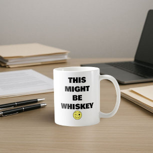 Caneca De Café Isto Pode Ser Uísque - Divertido