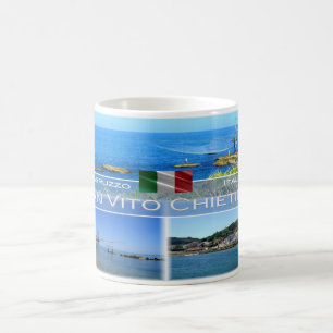 Caneca De Café IT Itália - Abruzzo - San Vito Chietino -