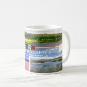 Caneca De Café IT Itália - Basilicata - Pantano di Poligoro -