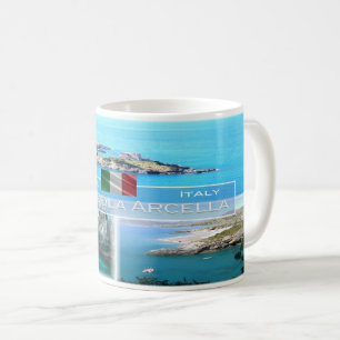 Caneca De Café IT Itália - Calábria - San Nicola Arcella -