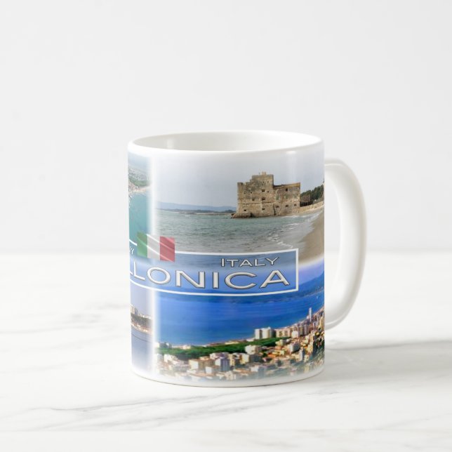 Caneca De Café IT Itália - Follonica - (Frente Esquerda)